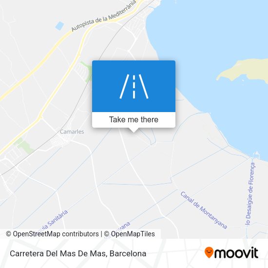 Carretera Del Mas De Mas map