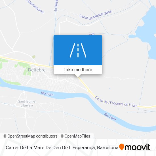 Carrer De La Mare De Déu De L'Esperança map