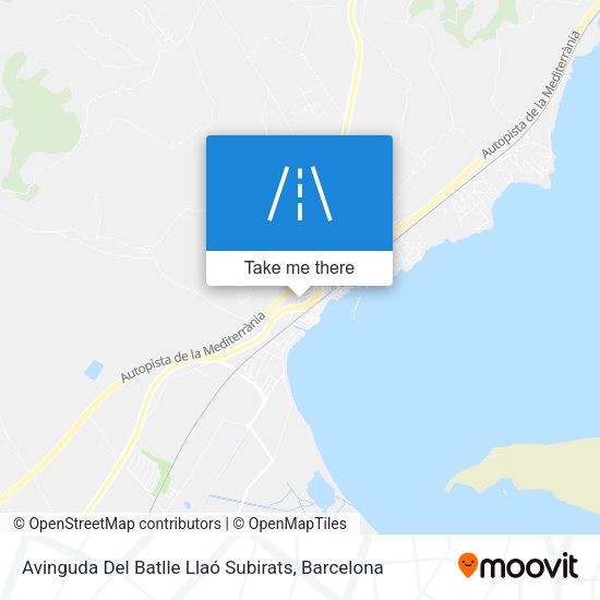Avinguda Del Batlle Llaó Subirats map