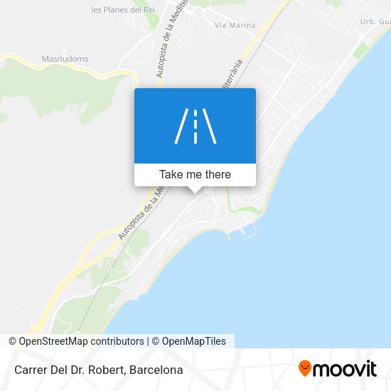 Carrer Del Dr. Robert map