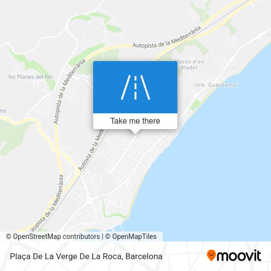 Plaça De La Verge De La Roca map