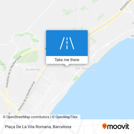 Plaça De La Vila Romana map