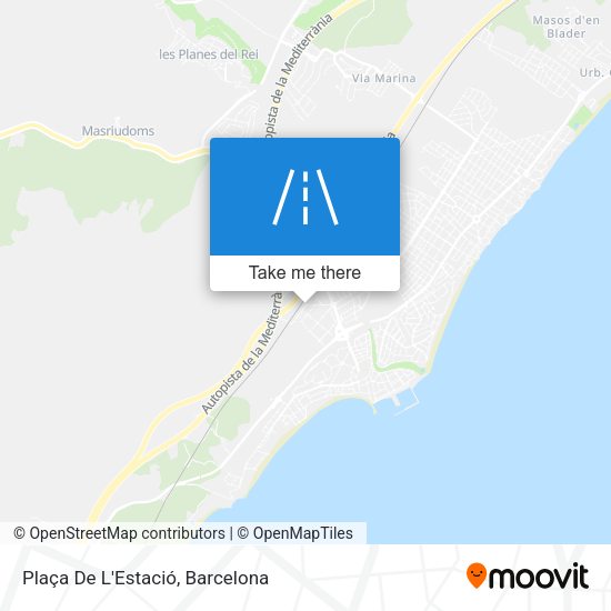 Plaça De L'Estació map