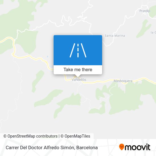 Carrer Del Doctor Alfredo Simón map