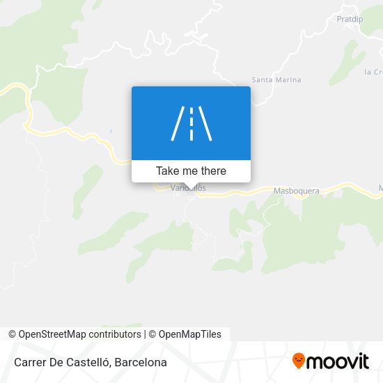 Carrer De Castelló map
