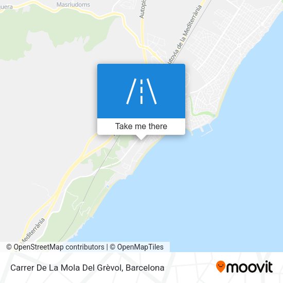 Carrer De La Mola Del Grèvol map