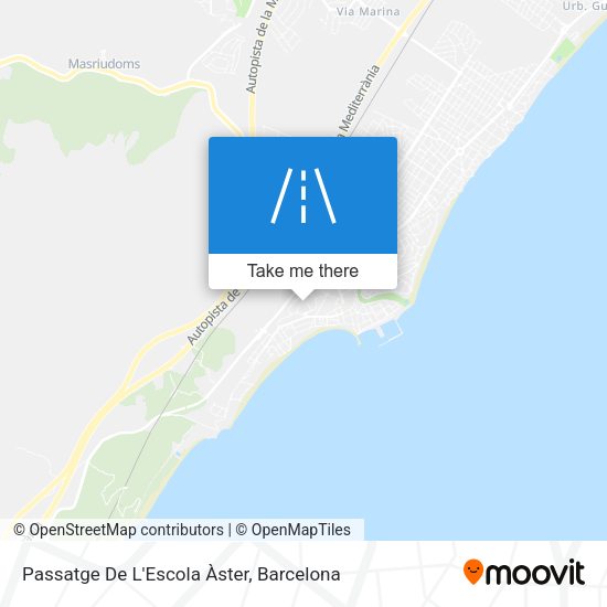Passatge De L'Escola Àster map
