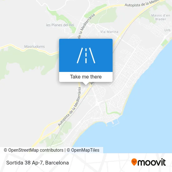 mapa Sortida 38 Ap-7