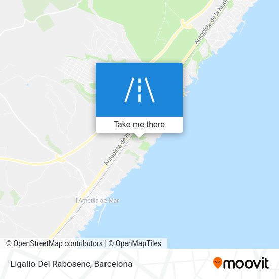 Ligallo Del Rabosenc map