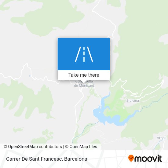Carrer De Sant Francesc map