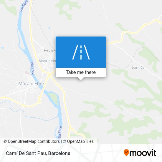 Camí De Sant Pau map