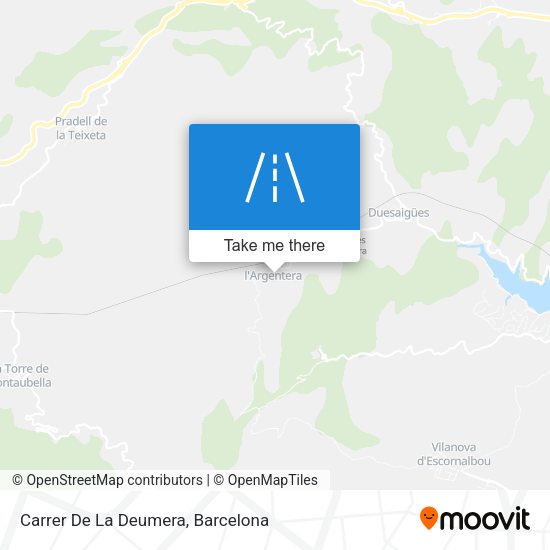 Carrer De La Deumera map