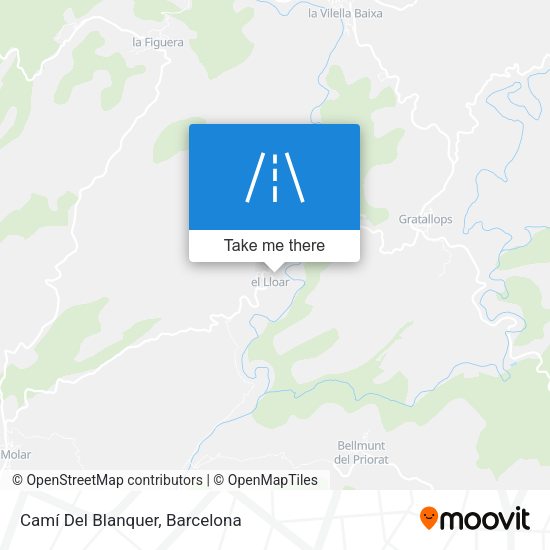Camí Del Blanquer map