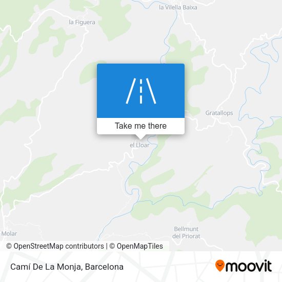 Camí De La Monja map