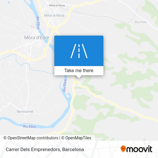 Carrer Dels Emprenedors map