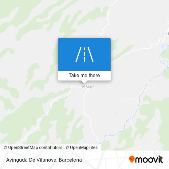 Avinguda De Vilanova map