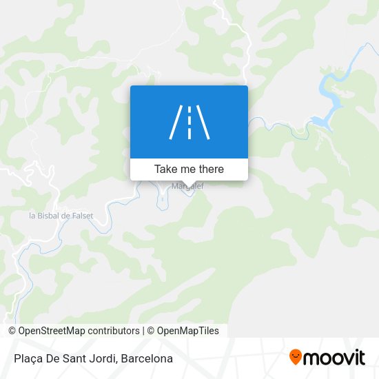 Plaça De Sant Jordi map