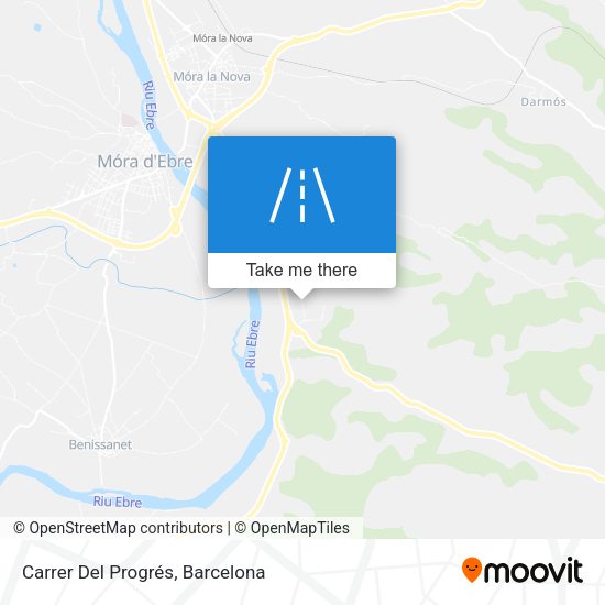 Carrer Del Progrés map