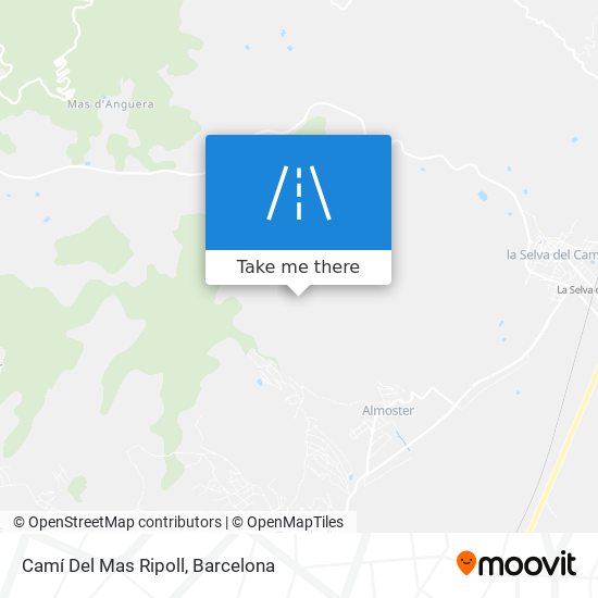 Camí Del Mas Ripoll map