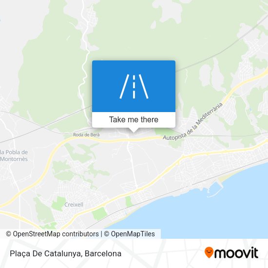 Plaça De Catalunya map