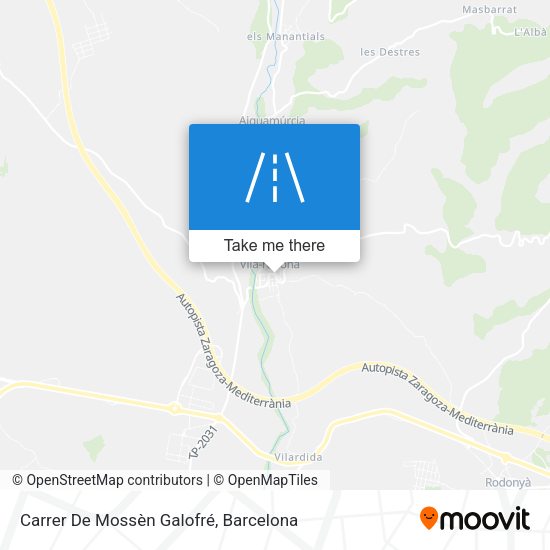 Carrer De Mossèn Galofré map