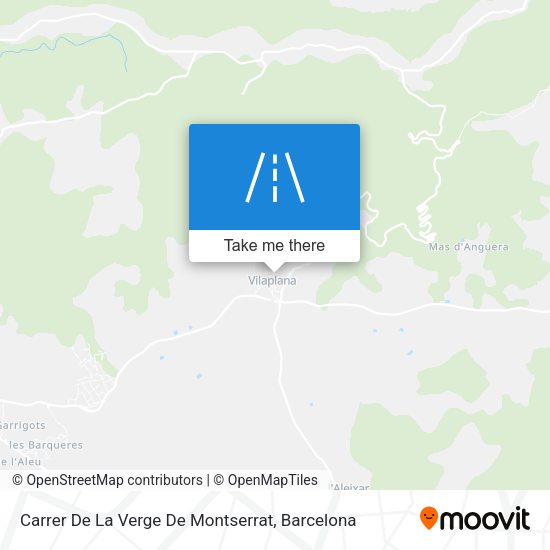 Carrer De La Verge De Montserrat map