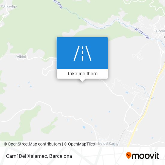 Camí Del Xalamec map