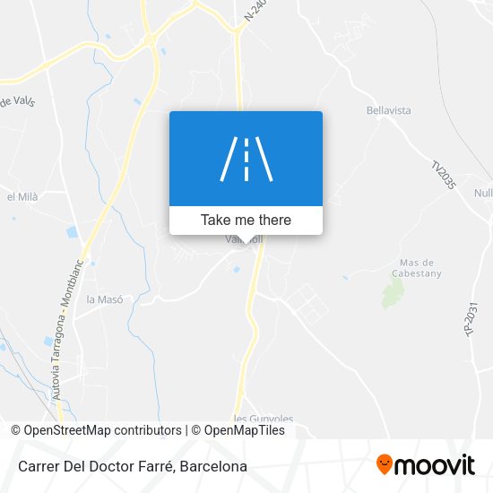 Carrer Del Doctor Farré map