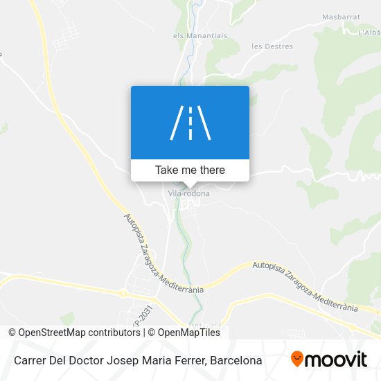 Carrer Del Doctor Josep Maria Ferrer map