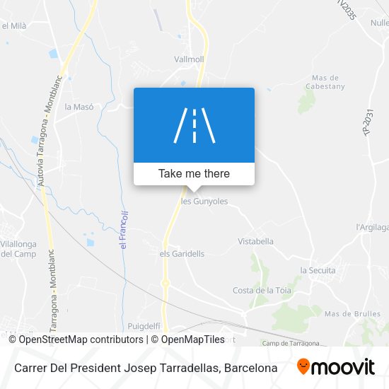 Carrer Del President Josep Tarradellas map