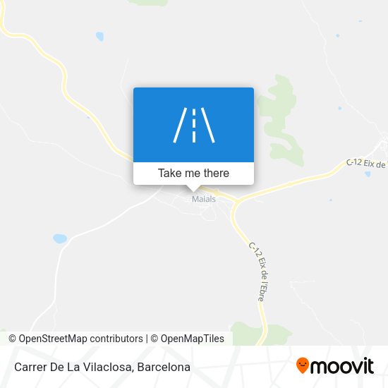 Carrer De La Vilaclosa map