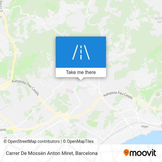 Carrer De Mossèn Anton Miret map