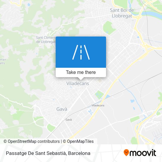 Passatge De Sant Sebastià map