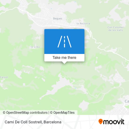 Camí De Coll Sostrell map