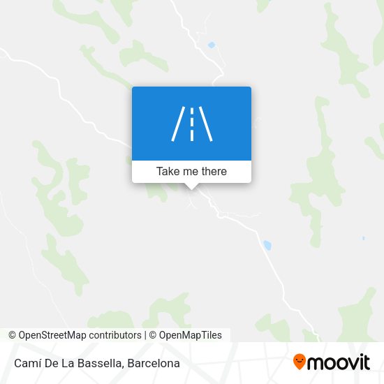 Camí De La Bassella map