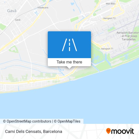 Camí Dels Censats map