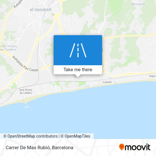 Carrer De Mas Rubió map