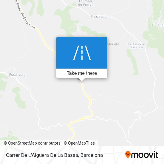 Carrer De L'Aigüera De La Bassa map