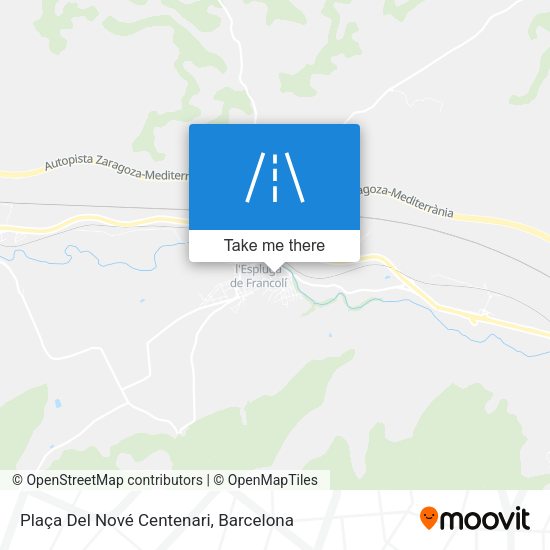 Plaça Del Nové Centenari map
