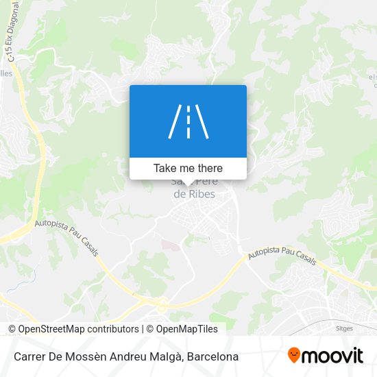Carrer De Mossèn Andreu Malgà map
