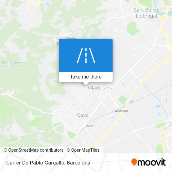Carrer De Pablo Gargallo map