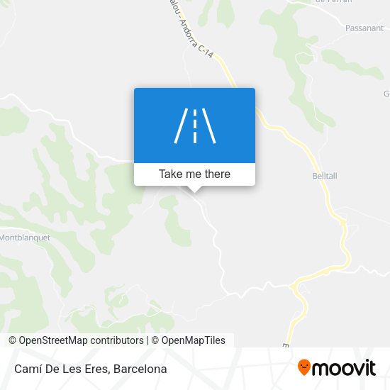 Camí De Les Eres map