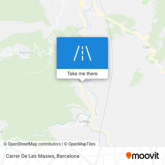 Carrer De Les Masies map