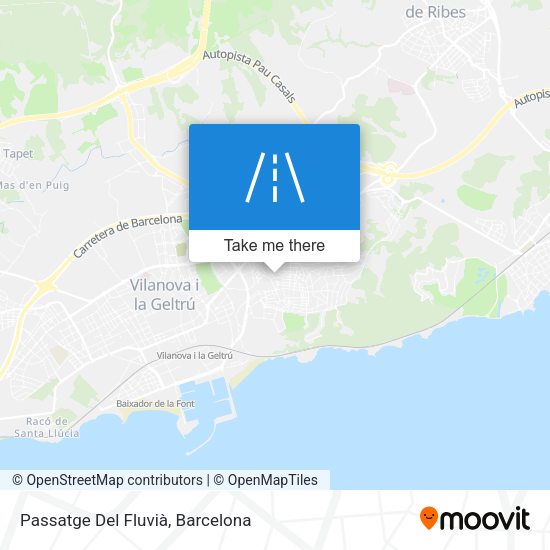 Passatge Del Fluvià map