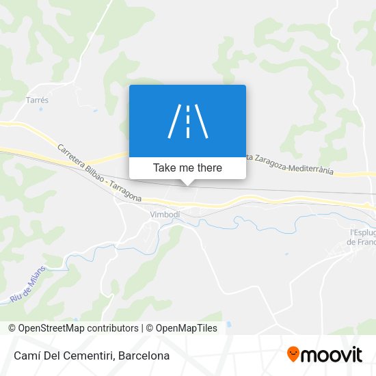 Camí Del Cementiri map