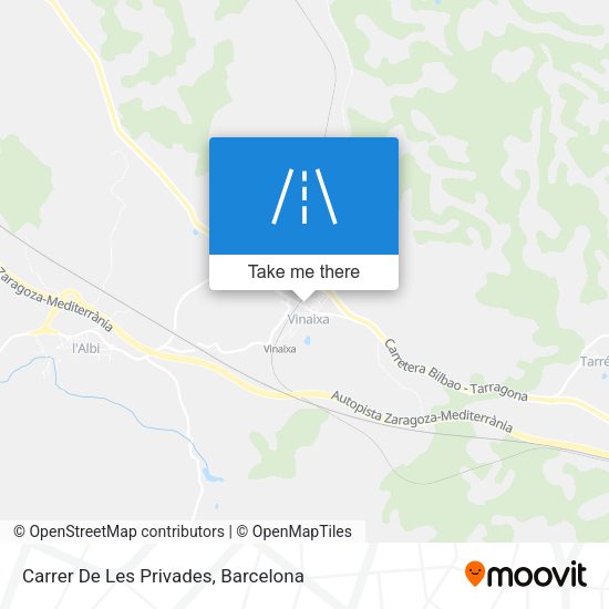 Carrer De Les Privades map