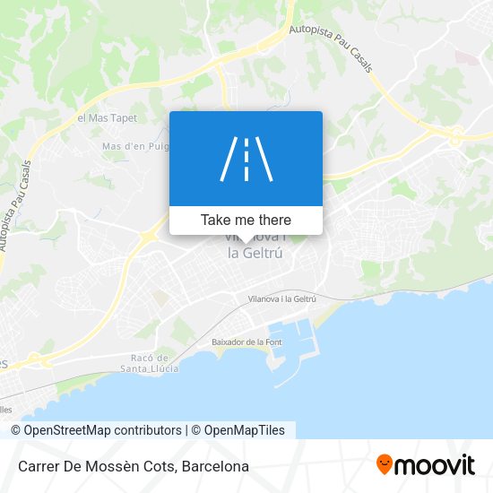 Carrer De Mossèn Cots map