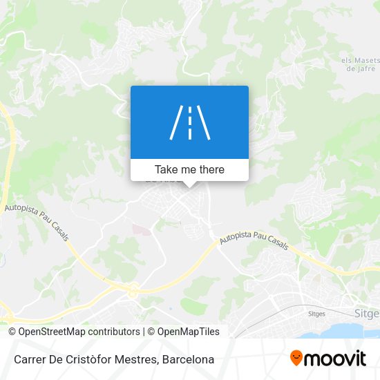 Carrer De Cristòfor Mestres map