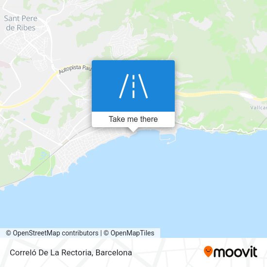 Correló De La Rectoria map