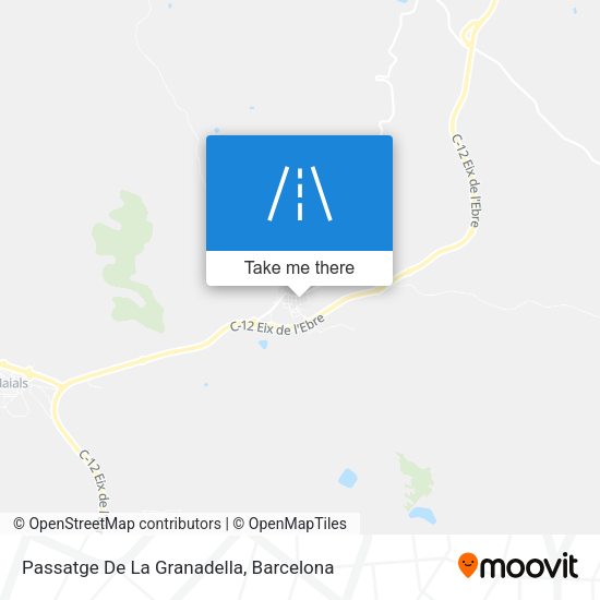 Passatge De La Granadella map
